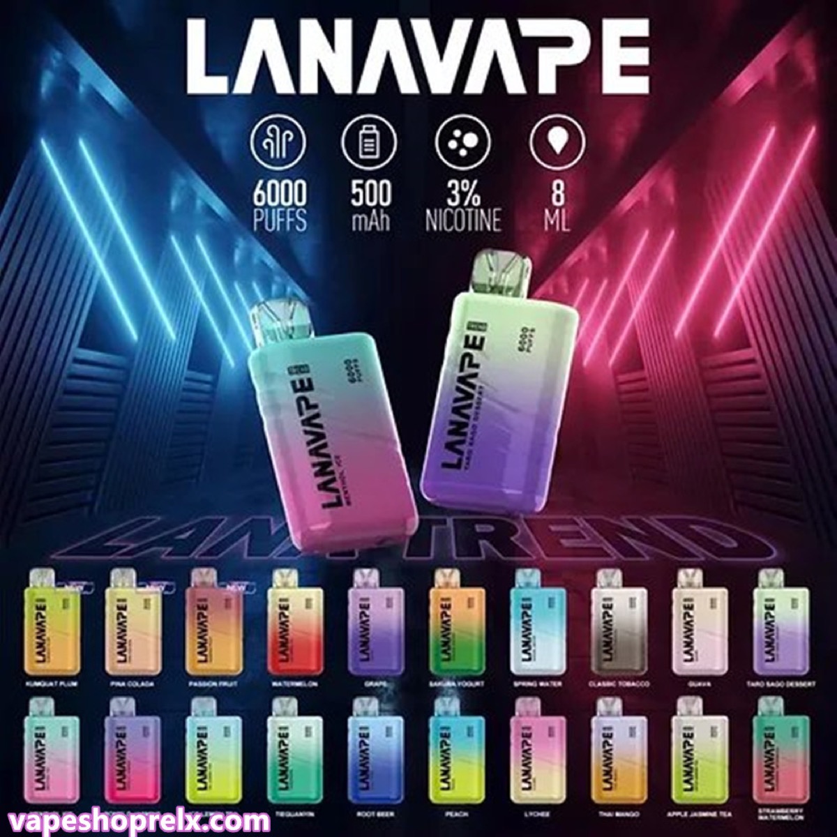 LANA 一次性6000口